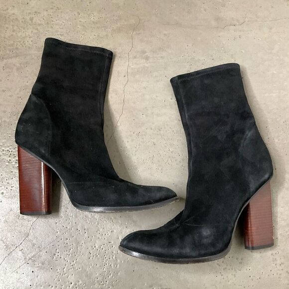Alexander Wang Suede Heeled Boots - Picture 5 of 13